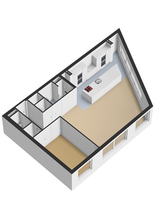 Floorplan - Librijesteeg 327, 3011 HN Rotterdam